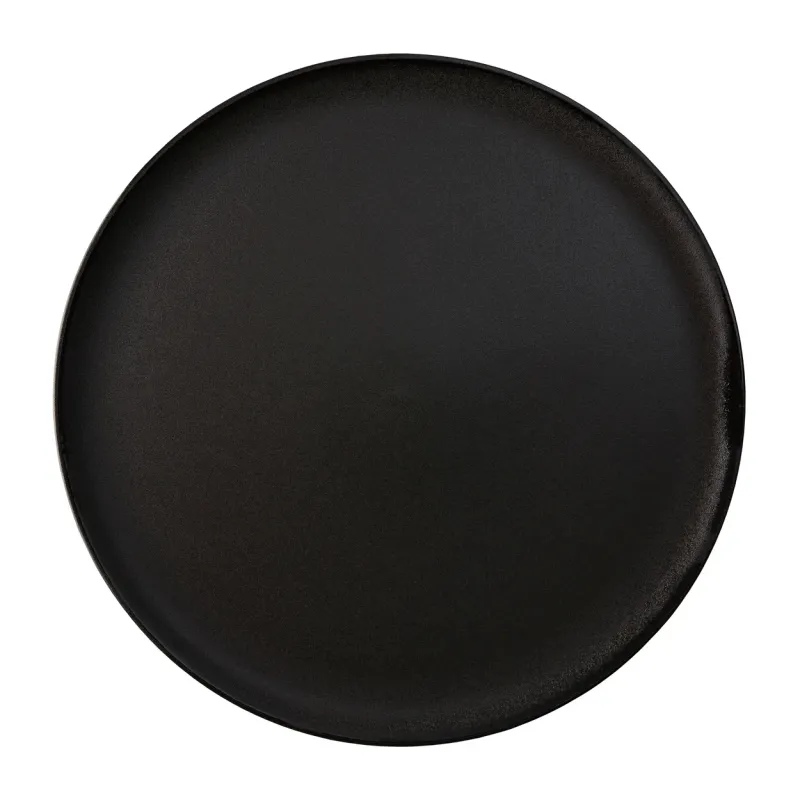 Aida Raw tallrik Ø28 cm Titanium black