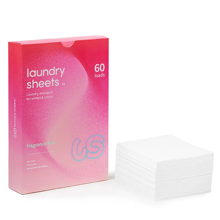 Tvättmedelsark Laundry Sheets, 60-pack Oparfymerad