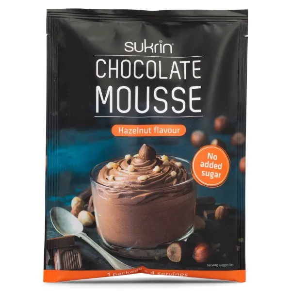 Sukrin Chocolate Mousse Hazelnut 83g