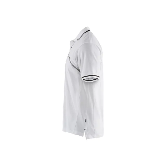 PIKÉTRÖJA 3389 1050 VIT/MÖRKGRÅ L | Beijerbygg Byggmaterial