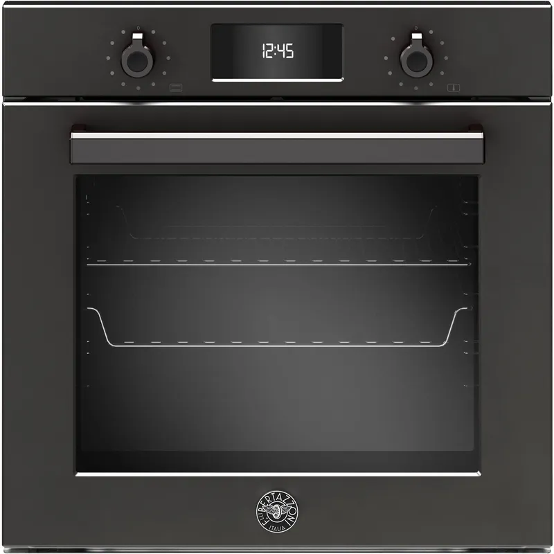 Professional - 60 cm inbyggnadsugn med pyrolys - Svart - Bertazzoni