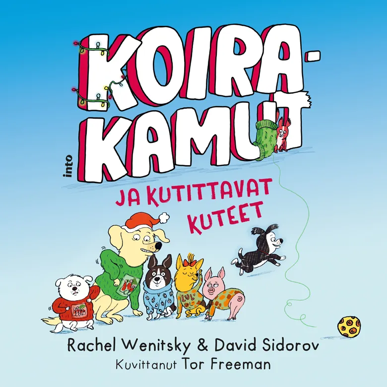 Koirakamut ja kutittavat kuteet, Ljudbok