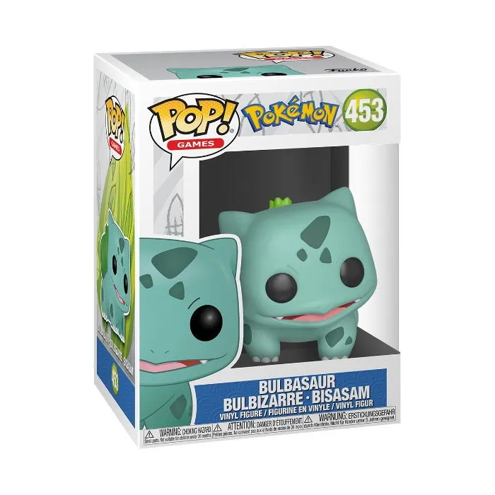 Funko! POP Games Pokemon Bulbasaur 453 – Funko! – Leksaksaffären