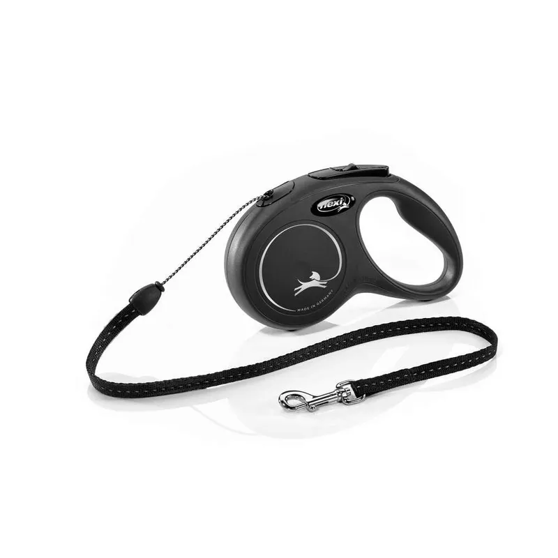 New Classic Cord Flexikoppel Svart S 5m