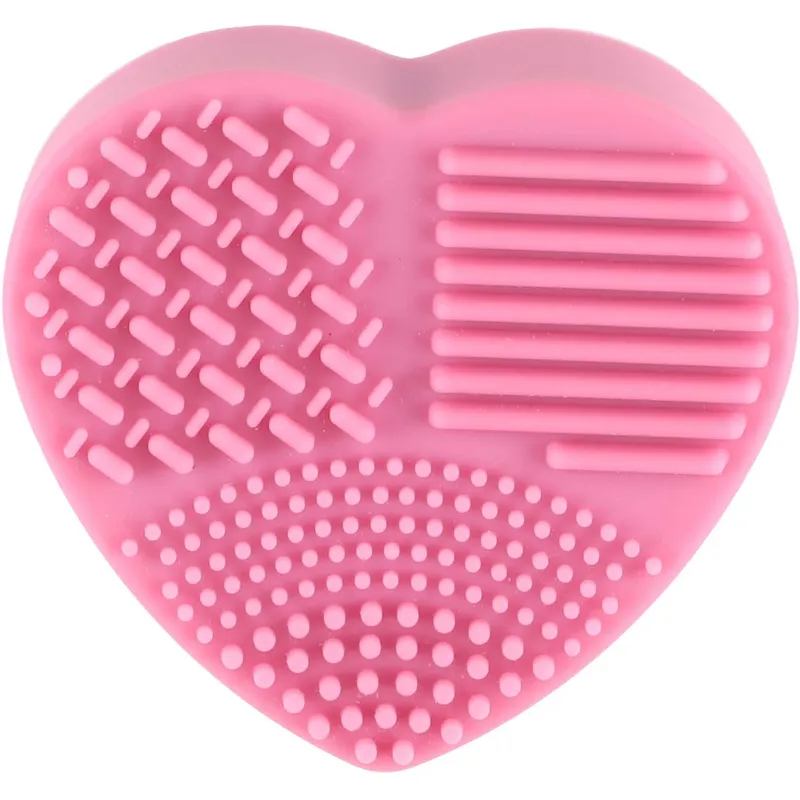 Mineas Make up brush cleaning mat hot pink