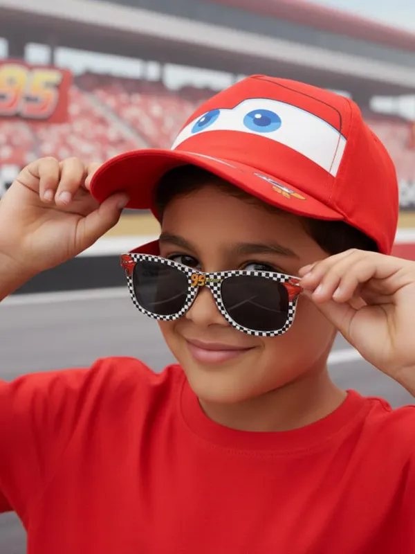 Disney Cars Keps & Solglasögon, Röd