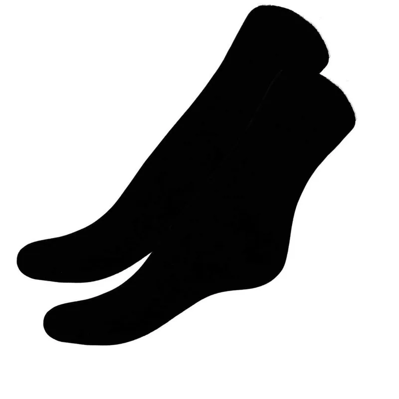 Strumpor i Bambu - Svart - 2-Pack - Stl. 41-45
