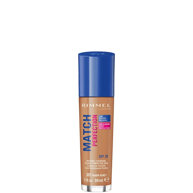 Rimmel Match Perfection Foundation (olika nyanser) – Warm Honey
