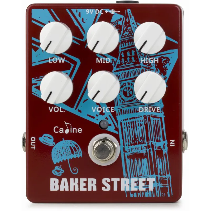 Caline CP-58 British sound gitarr-effektpedal