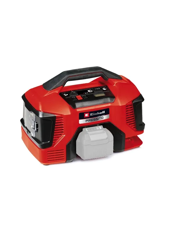 Einhell PRESSITO 18/21 sladdlös kompressor 18 V utan batteri och laddare