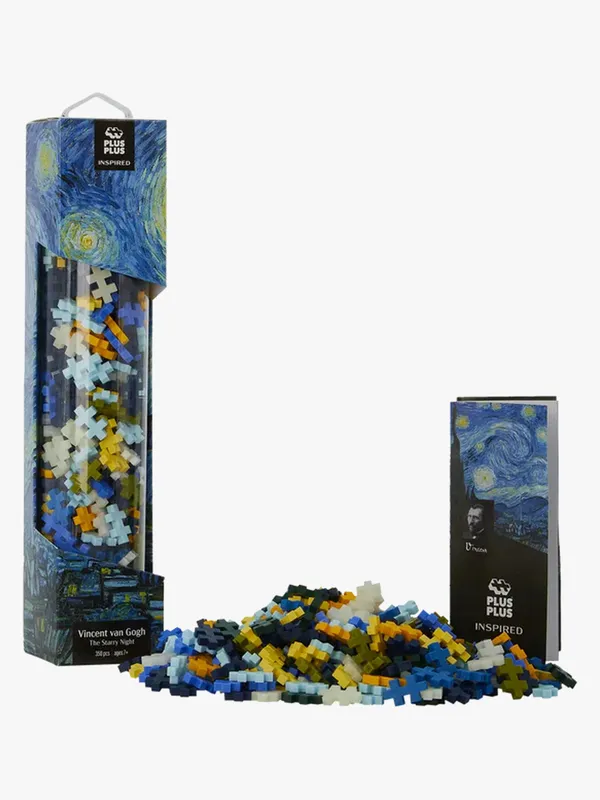 Plus Plus Byggset Inspired Van Gogh Starry Night