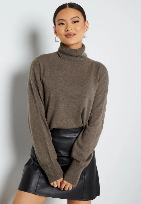 Elly LS Roll Neck Wool Knit
