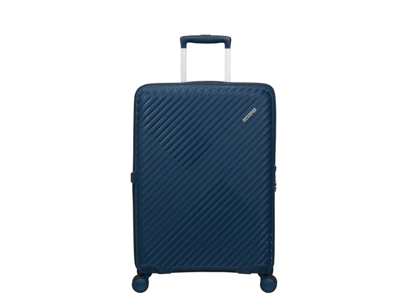 American Tourister Diablast Spinner Resväska 81-91L, Darkwave Blue