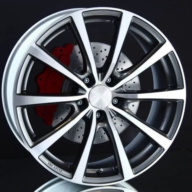 Brock B32 Titanium Polished – 7.5/19 5/112 ET51 B57.1