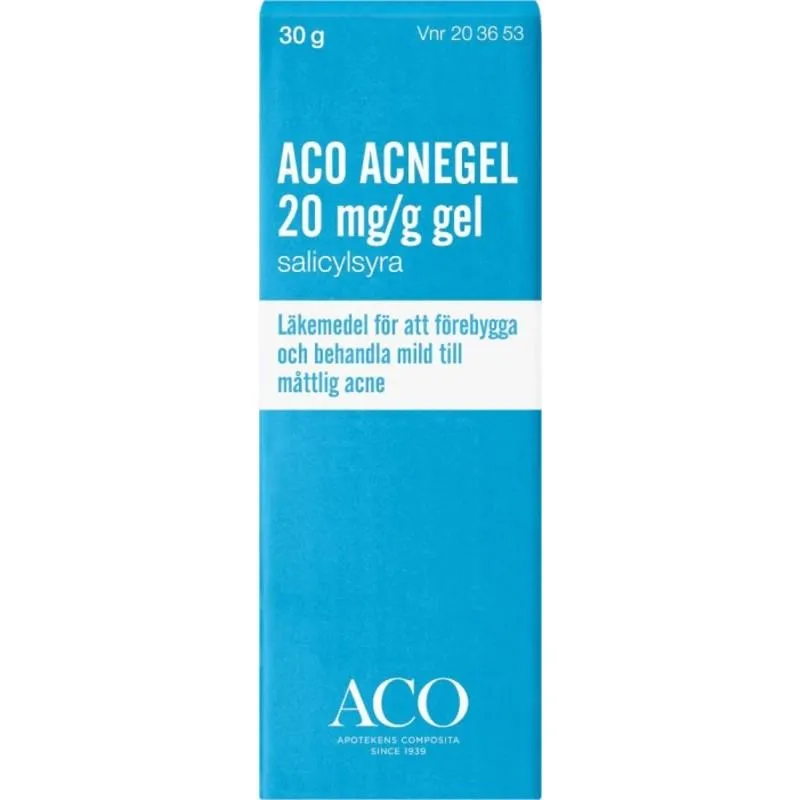 ACO Acnegel Behandling av Akne 30 g