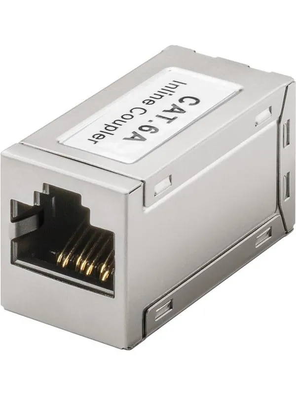 Pro RJ45 Modular coupler CAT 6A - Silver
