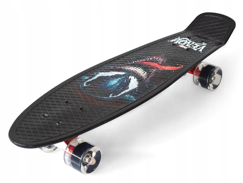 Venom Skateboard/Nickelboard 26,4" - Svart