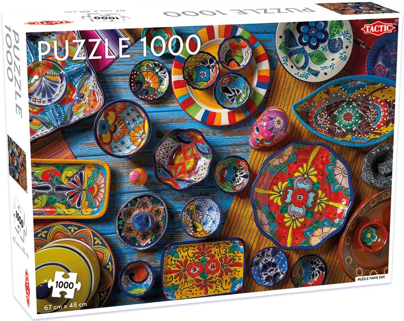 Pussel – Mexikansk keramik 1000 bitar