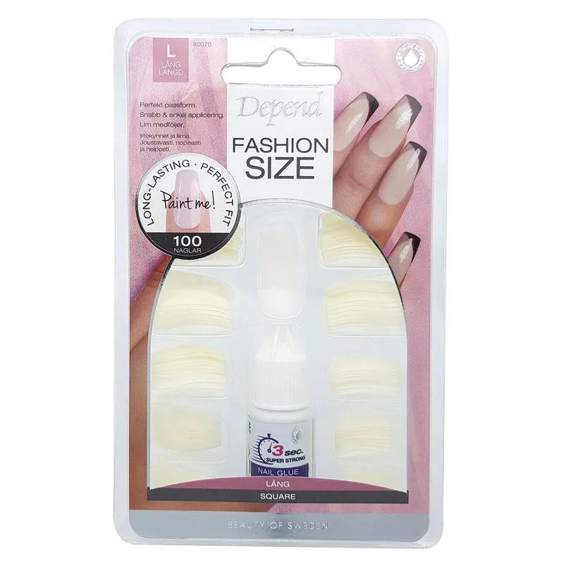 Depend Fashion Size 100pack Square Large