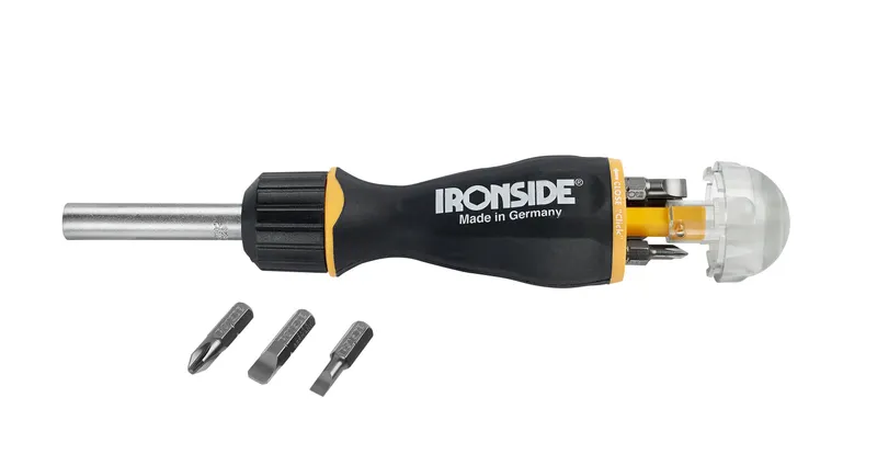 Ironside 120046 Spärrskruvmejsel med 8 bits