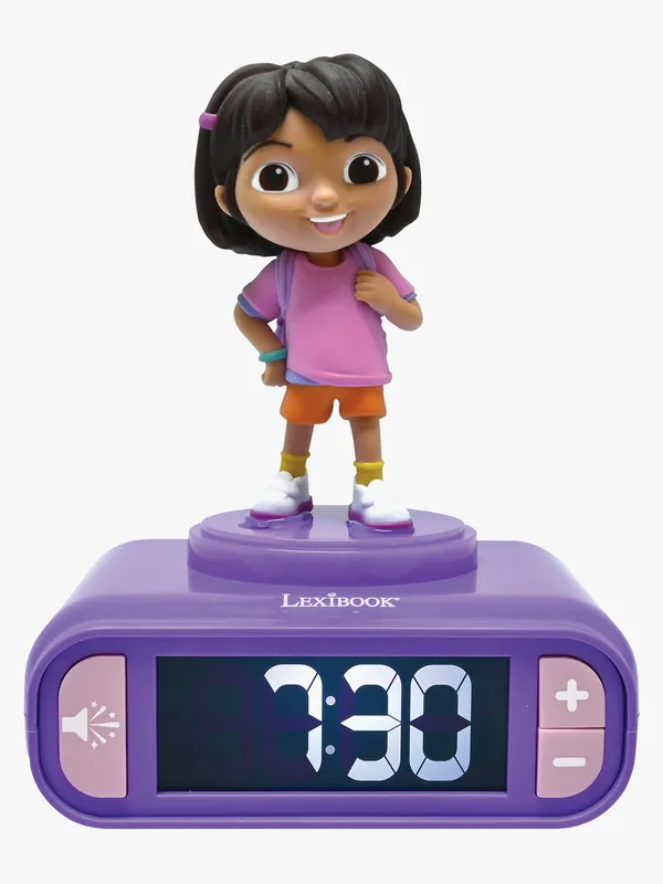 Dora The Explorer Väckarklocka med Nattlampa, Barnrum