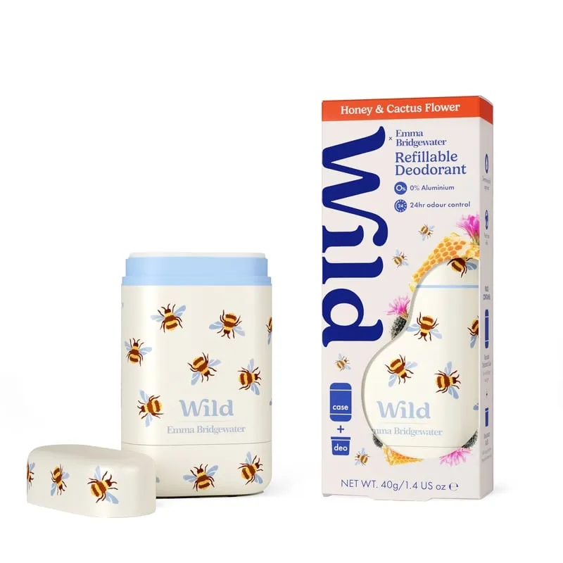 Wild Deo Stick Bee Case Honey Cacturflower 40 g
