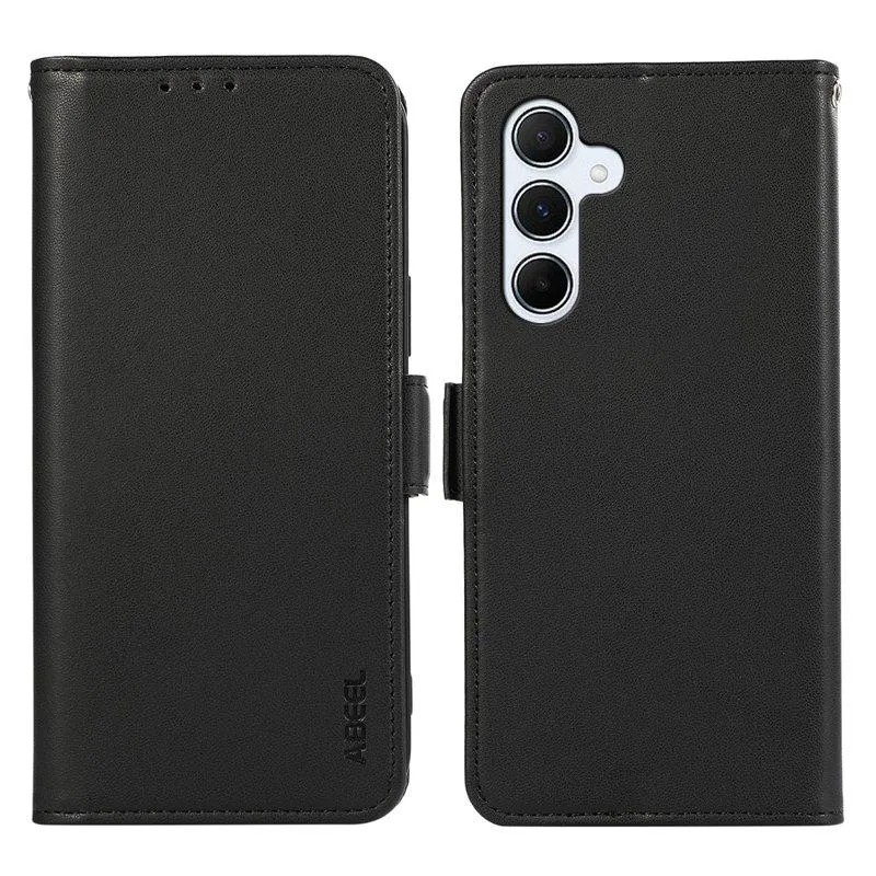 ABEEL Plånboksfodral för Samsung Galaxy S26 Plus Konstläder RFID – Svart