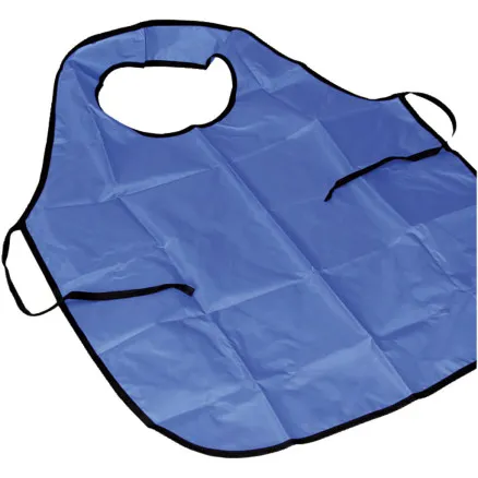 Creativ Company - Blue Painter’s Apron with Neck Loop Set of 10