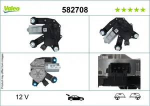 Vindrutetorkarmotor VALEO 582708