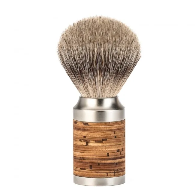 ROCCA Birch Bark Silvertip Shaving Brush