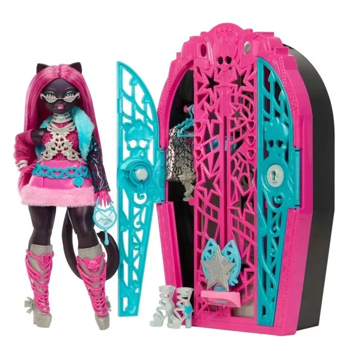 Monster High Skulltimate Secrets Modedocka Catty Noir
