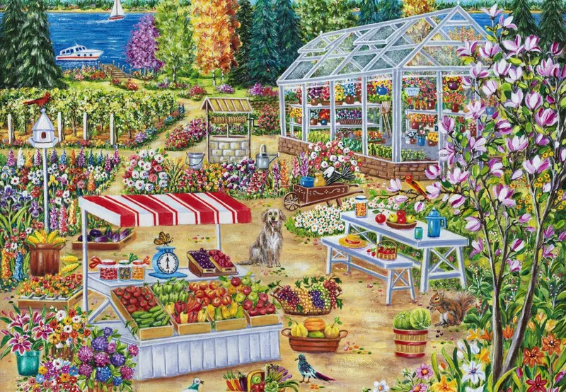 Pussel – Garden Center 1000 Bitar