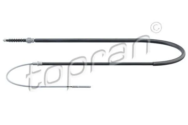 Handbromsvajer TOPRAN 103 063