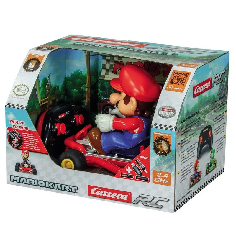 Mario Kart Pipe Kart radiostyrd bil