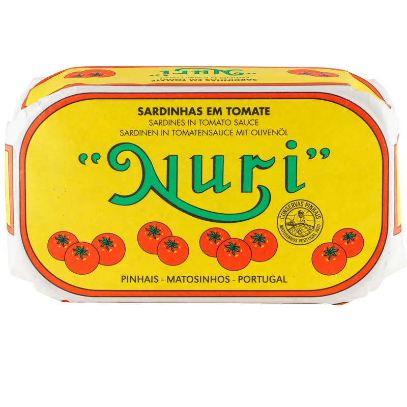 Nuri Sardiner i tomatsås 125 g