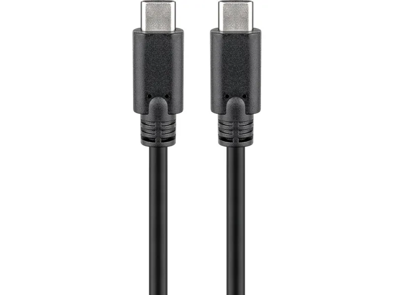 Goobay Sync & Charge SuperSpeed USB-C™-kabel (USB 3.2 Gen 1), USB-PD, 3 m USB-C™ plugg > USB-C™ plugg