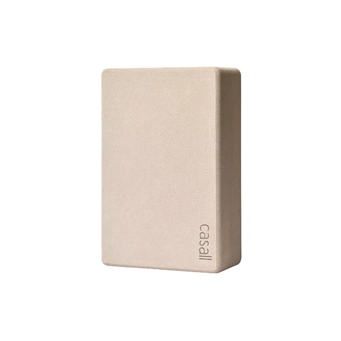 Yoga Block av Casall, ljus cashmere, unisex, storlek 0