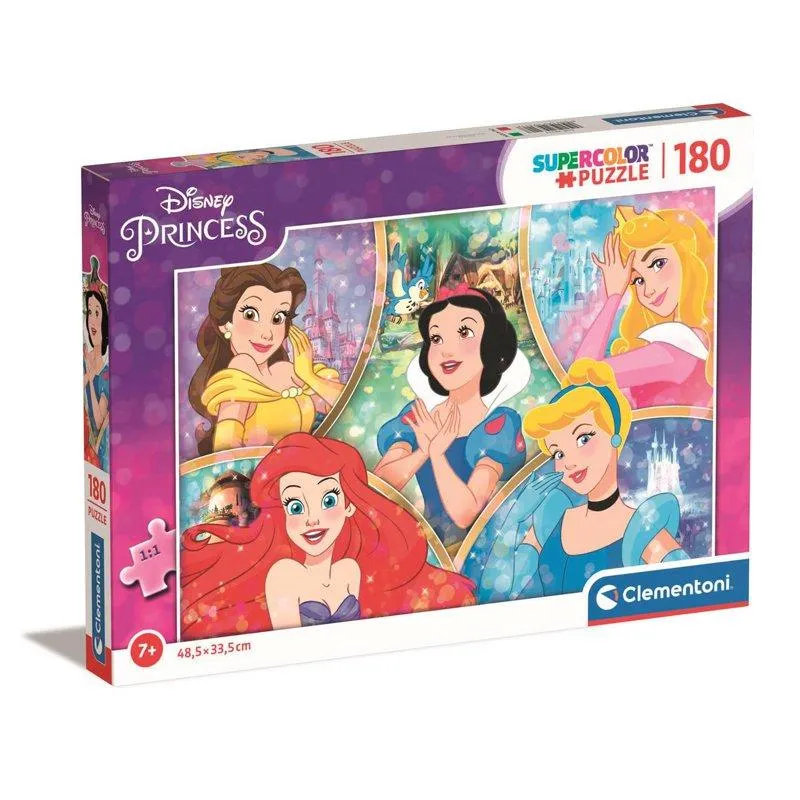 Clementoni Puzzle Disney Princess 180pc. 2D Pussel