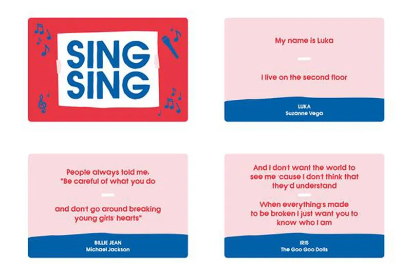 Sing Sing, Partyspel (SE)