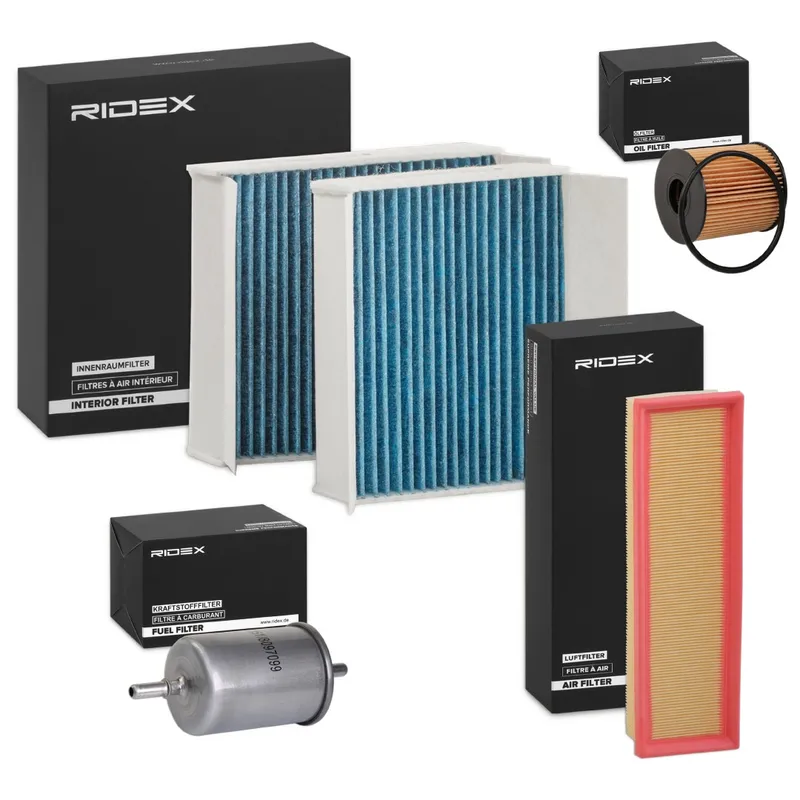 Filtersats RIDEX 4055F26522