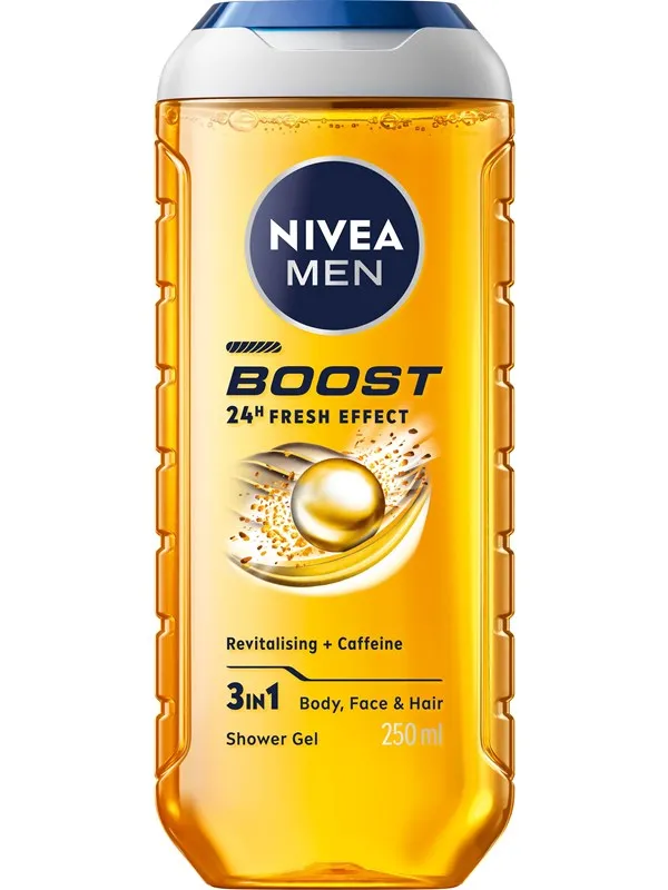 NIVEA MEN Boost Shower Gel 250 ml