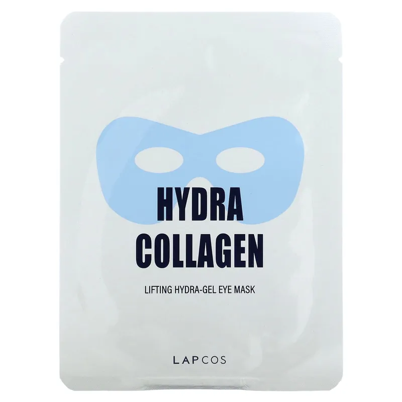 Lapcos, Hydra collagen, lifting Hydra-gel eye beauty mask, 1 sheet, 10g (0.35oz)