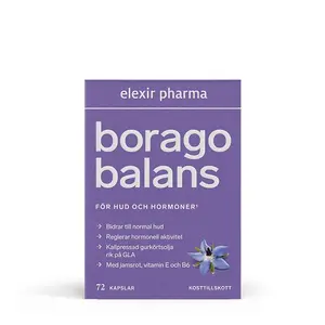 Elexir Pharma Borago Hud & Hormoner 72 st