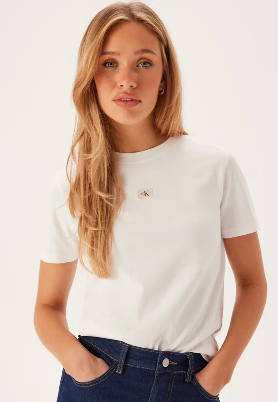 Woven Label Regular Jersey Tee (#2269)