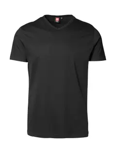 ID V-ringad T-shirt Svart (#3914)