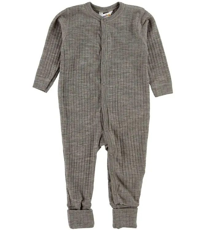 Joha Pyjamas Merinoull, Sesame Mel, 90