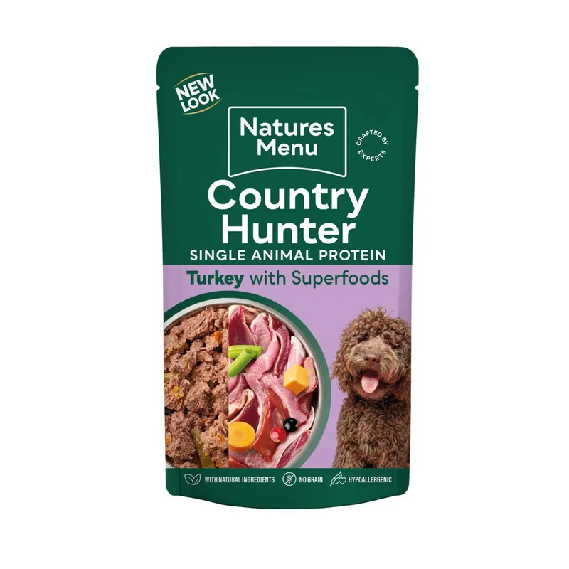 Natures:menu Country Hunter Dog Turkey 150 g