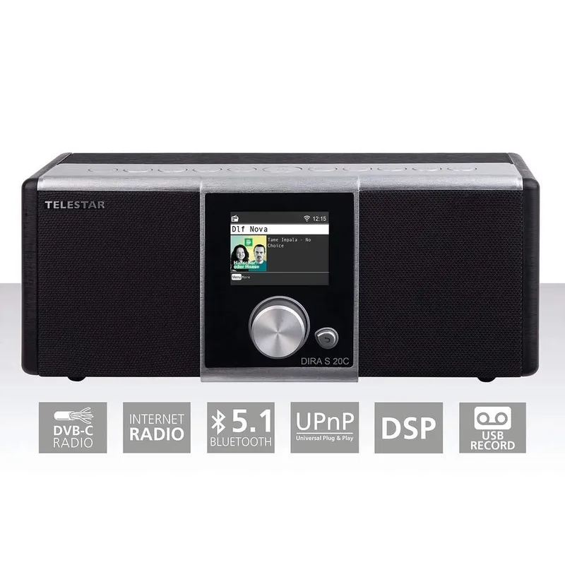 Telestar DIRA S 20 C Kabel (DVB-C) och Internetstereo Radio