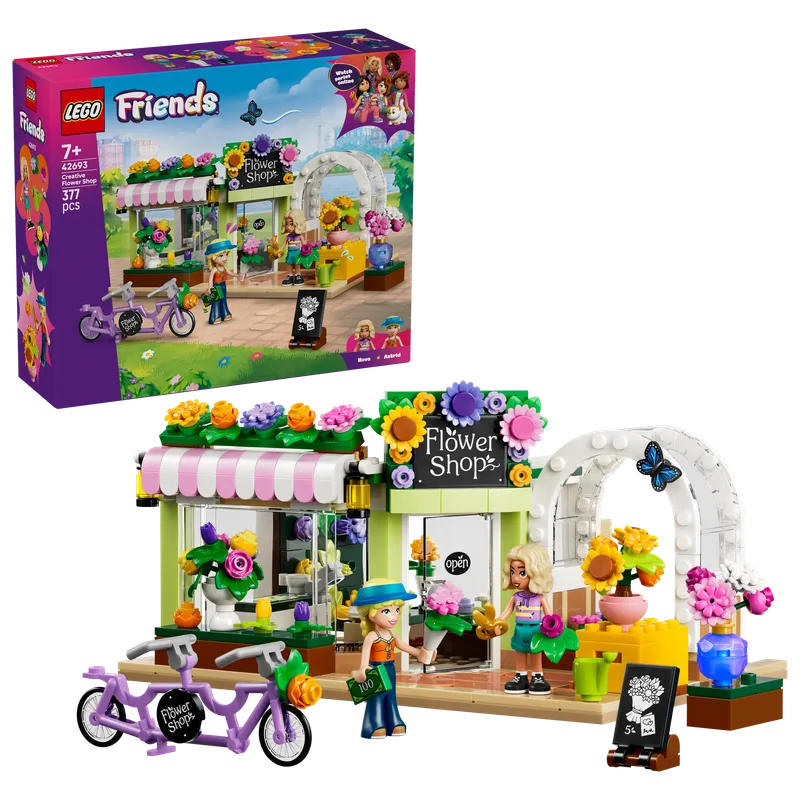 Kreativ blomsteraffär LEGO® Friends (42693)