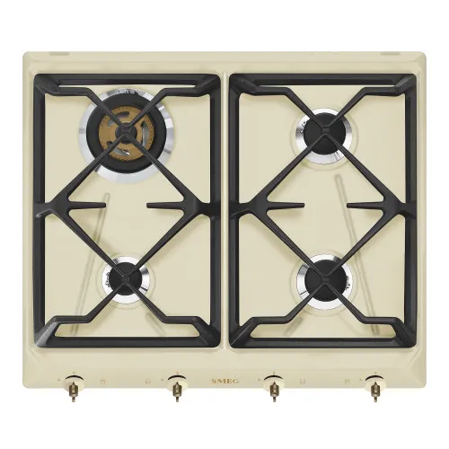 Smeg SRV864POGH Kokplatta, creme